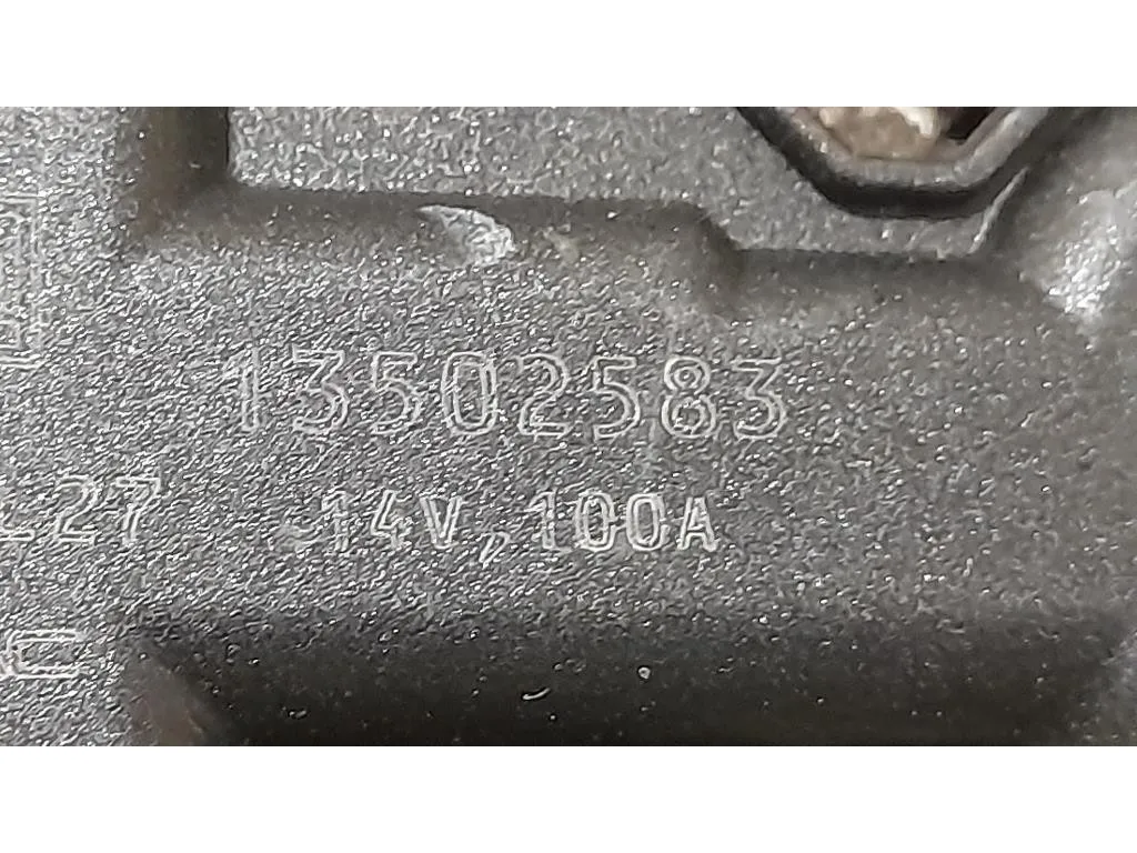 Alternatore 13502583 Opel Insignia A 2009