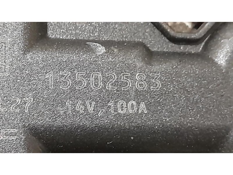 Alternatore 13502583 Opel Insignia A 2009