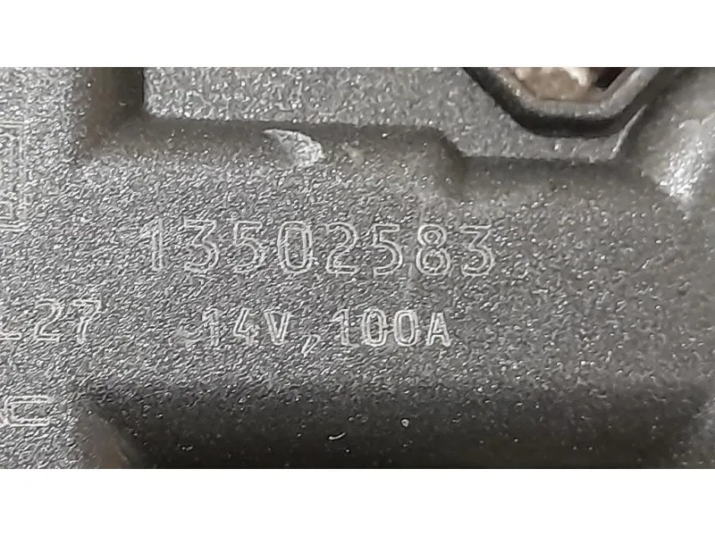 Alternatore 13502583 Opel Insignia A 2009