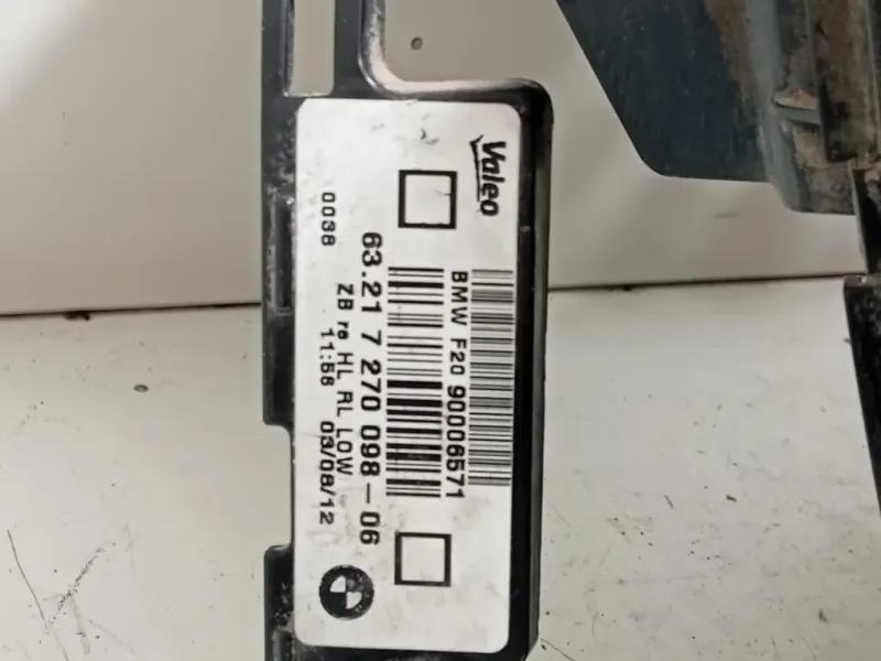 Fanale POST DX 900065716321727009806 Bmw Serie 1 F20 Berlina 2015