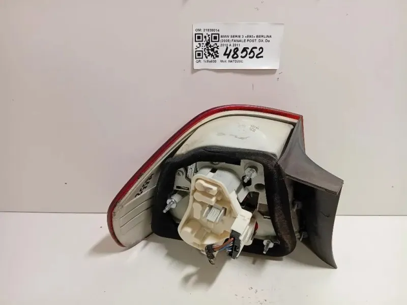 Fanale POST DX 21838014 Bmw Serie 3 E90 Berlina 2005