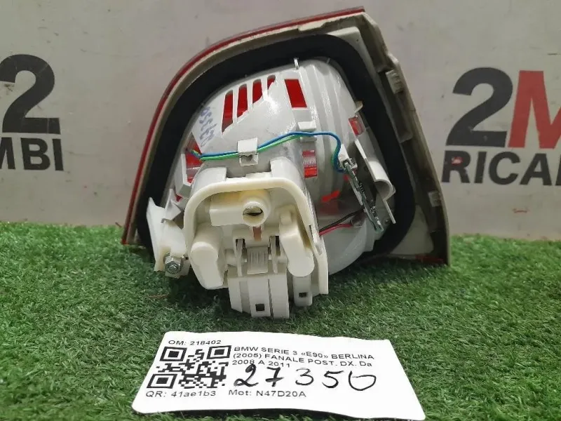 Fanale POST DX 218402 Bmw Serie 3 E90 Berlina 2005