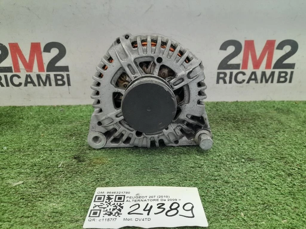Alternatore 9646321780 Peugeot 207 2010
