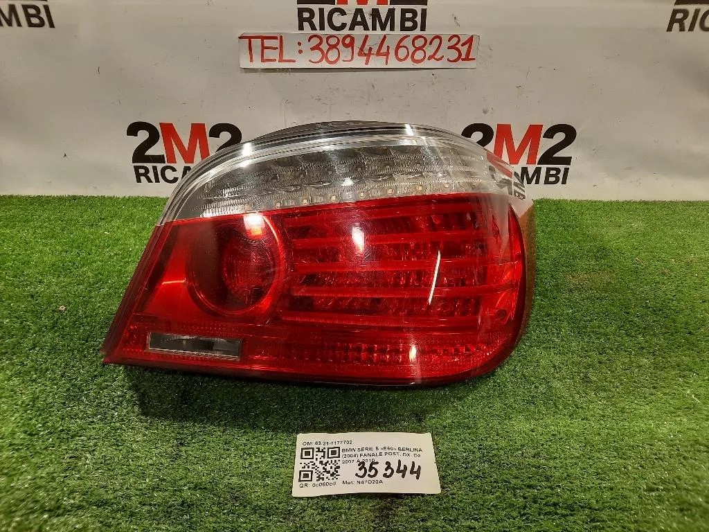 Fanale POST DX 6321-7177702 164332-01 Bmw Serie 5 E60 Berlina 2004