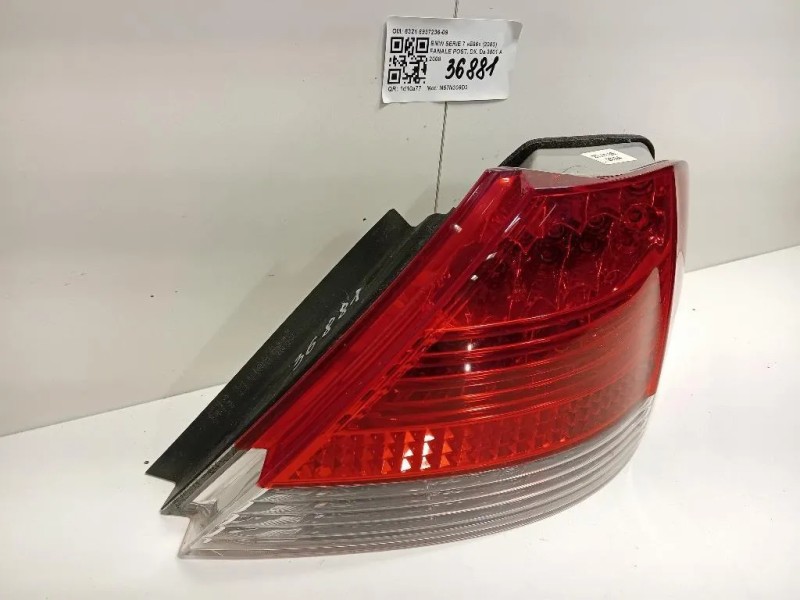 Fanale POST DX 6321 6937236-09 Bmw Serie 7 E66 2003