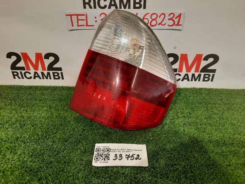 Fanale POST DX 7162210 Bmw X3 E83 2004