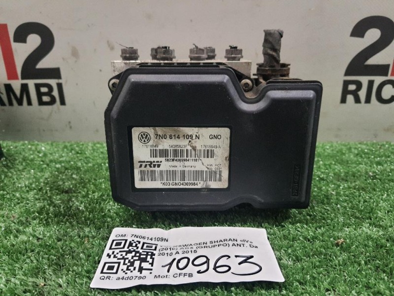ABS Gruppo ANT 7N0614109N Volkswagen Sharan IV 2010
