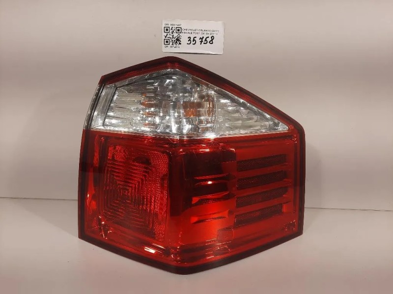 Fanale POST DX 95021467 Chevrolet Orlando 2011