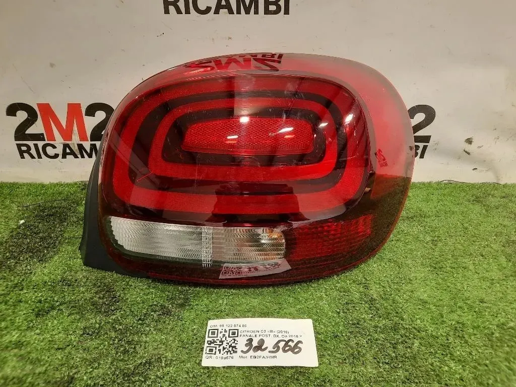 Fanale POST DX 98 122 574 80 Citroen C3 III 2016