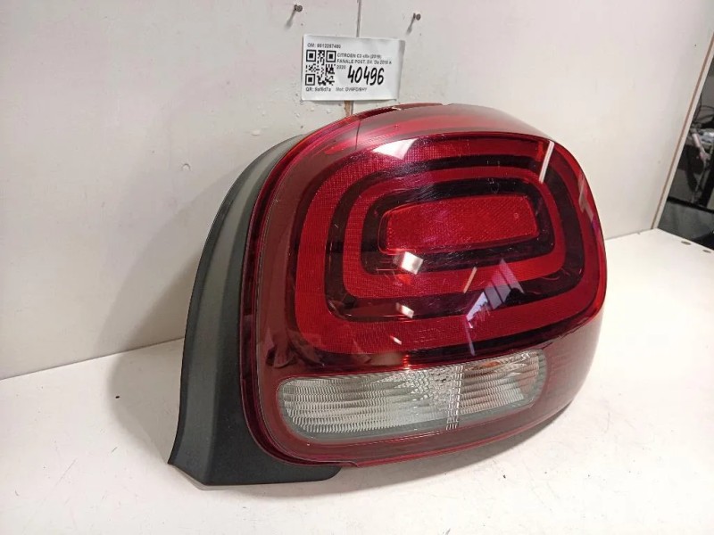 Fanale POST DX 9812257480 Citroen C3 III 2016