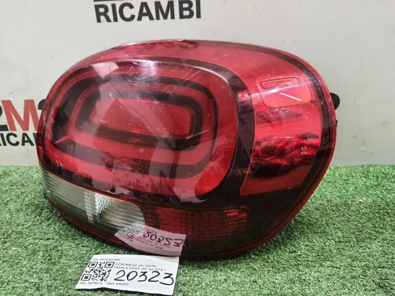 Fanale POST DX 9812257480 Citroen C3 III 2016