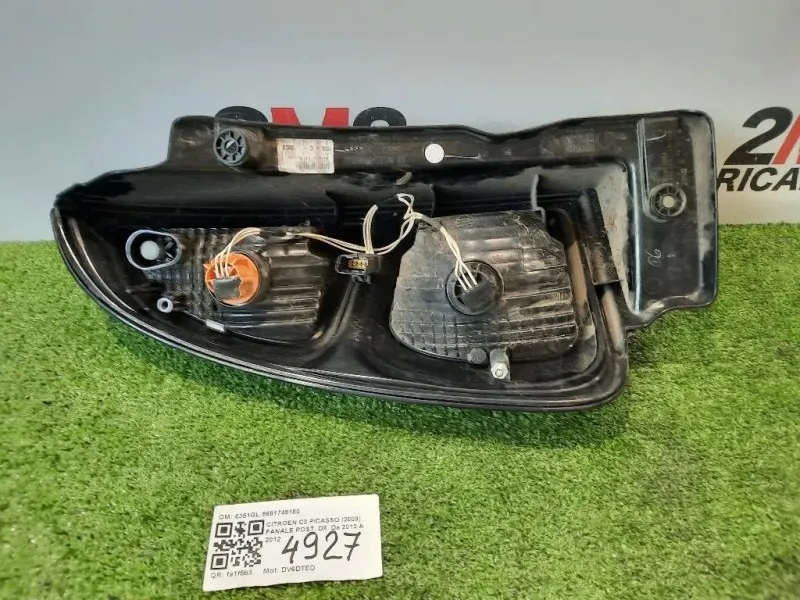 Fanale POST DX 6351GL 9681749180 DX Citroen C3 Picasso 2009