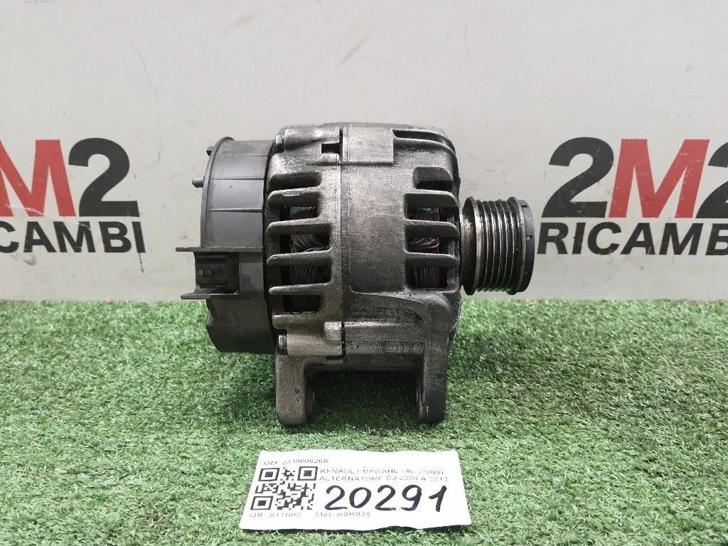 Alternatore 231000026R Renault Mégane III 2009