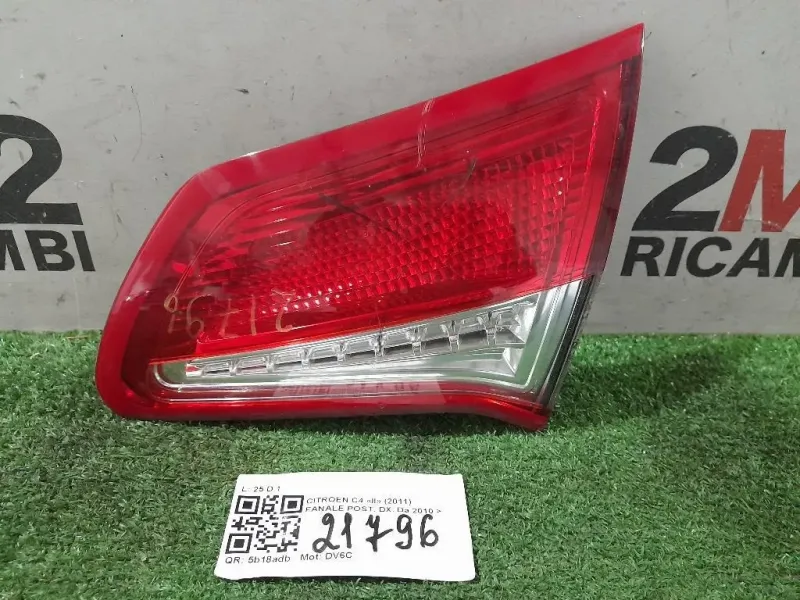 Fanale POST DX Citroen C4 II 2011