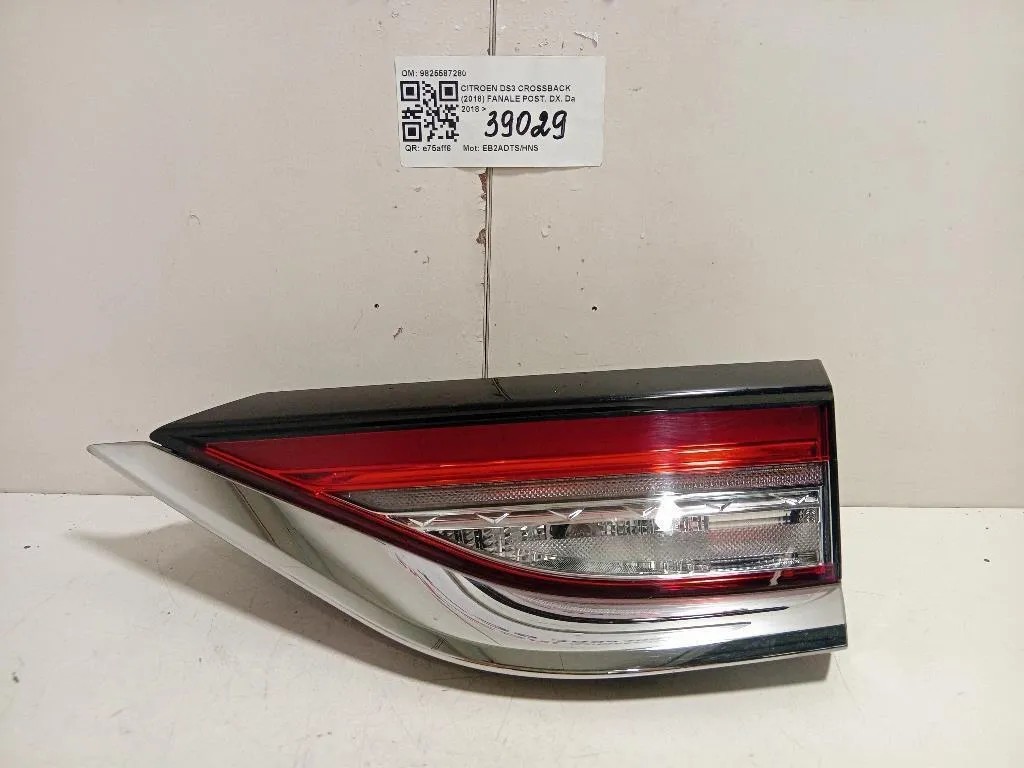 Fanale POST DX 9825587280 Citroen DS3 Crossback 2018