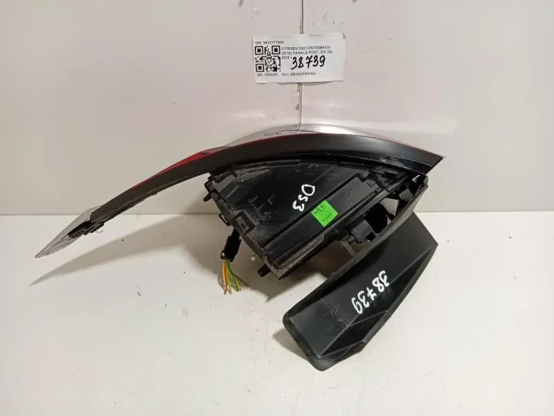 Fanale POST DX 9822177980 Citroen DS3 Crossback 2018