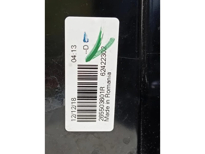 Fanale POST DX 265503601R Dacia Duster II 2018