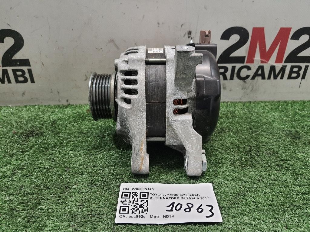 Alternatore 270600N140 Toyota Yaris IV 2014