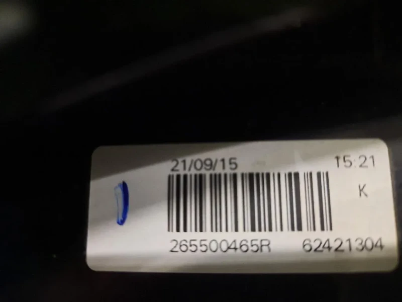 Fanale POST DX 265500465R Dacia Sandero II 2013