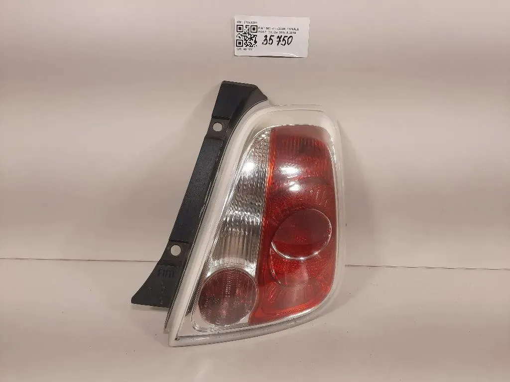 Fanale POST DX 27043201 Fiat 500 II 2008