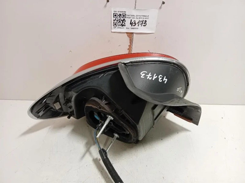 Fanale POST DX 51945058 Fiat 500L 2013