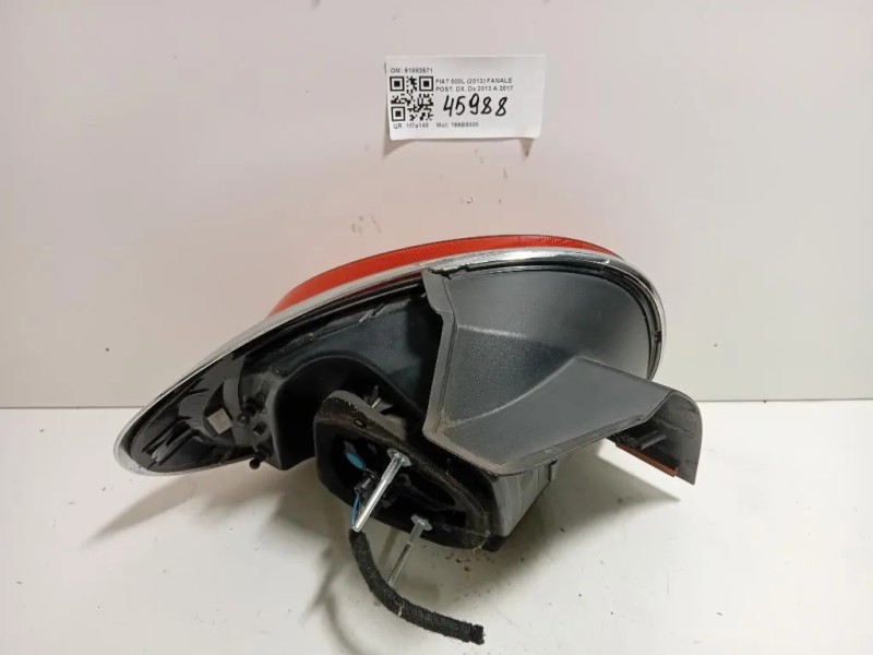 Fanale POST DX 51883571 Fiat 500L 2013