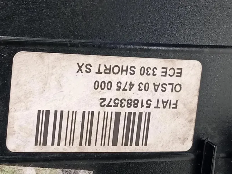 Fanale POST DX 51883572 Fiat 500L 2013