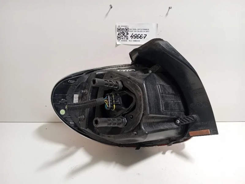 Fanale POST DX 51883571 Fiat 500L 2013