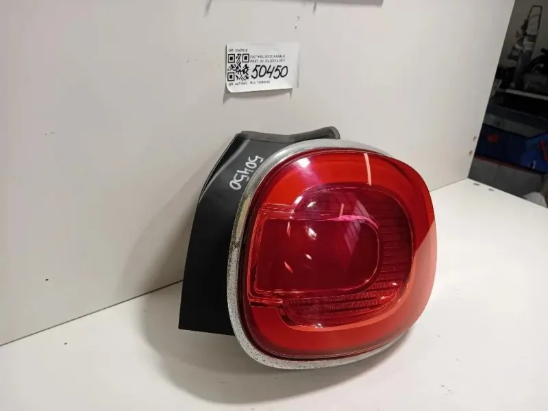 Fanale POST DX 0347618 Fiat 500L 2013