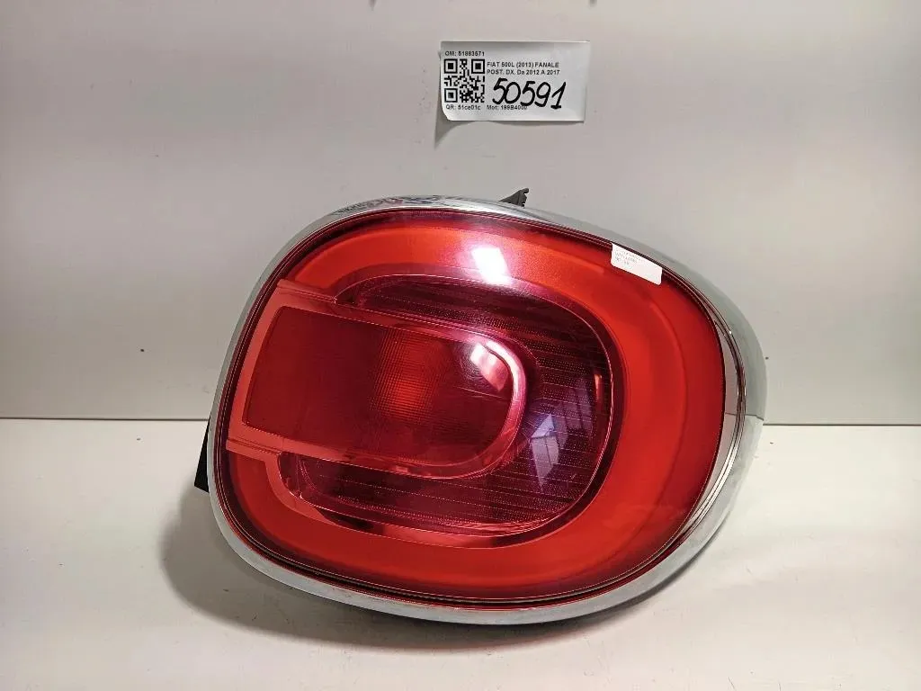 Fanale POST DX 51883571 Fiat 500L 2013