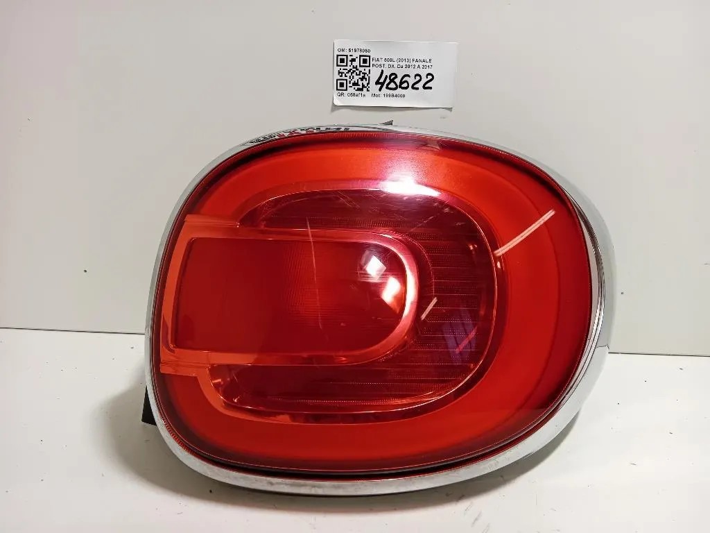 Fanale POST DX 51978050 Fiat 500L 2013