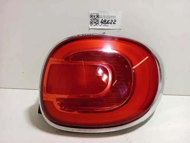 Fanale POST DX 51978050 Fiat 500L 2013