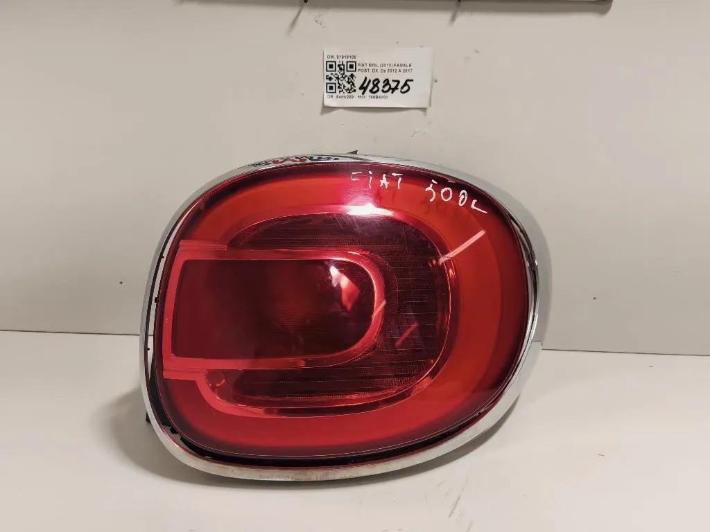 Fanale POST DX 51918105 Fiat 500L 2013