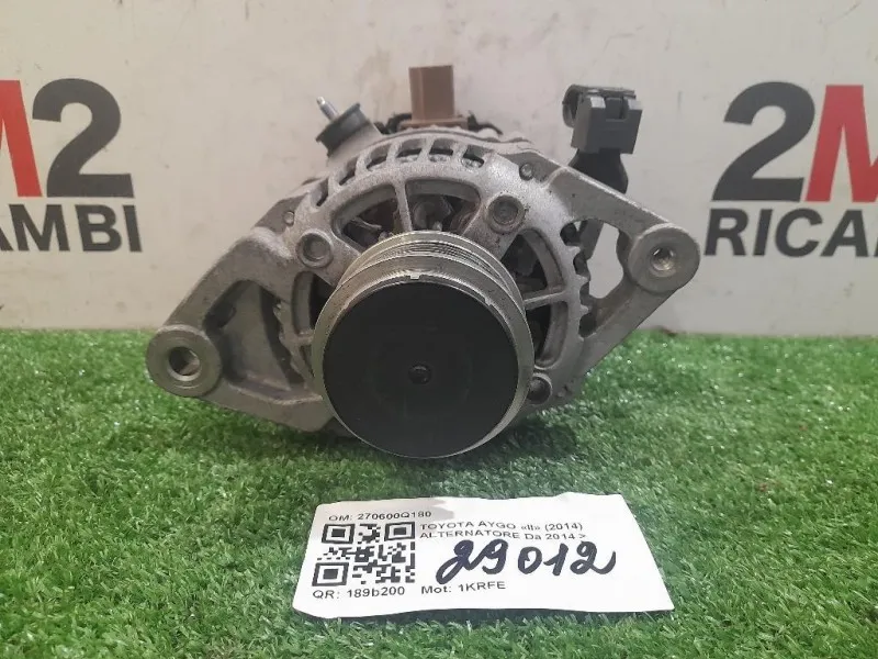 Alternatore 270600Q180 C1-AYGO-108 Toyota AYGO II 2014