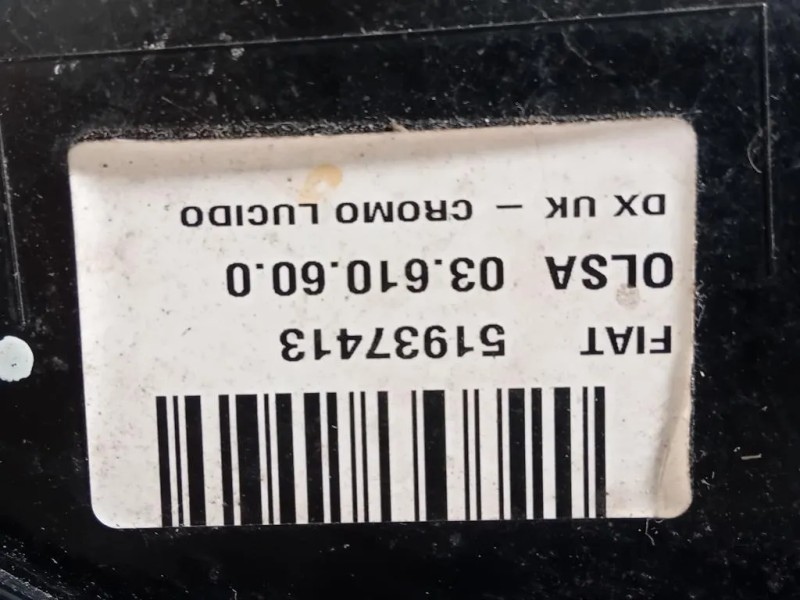 Fanale POST DX 51937413 Fiat 500X 2015