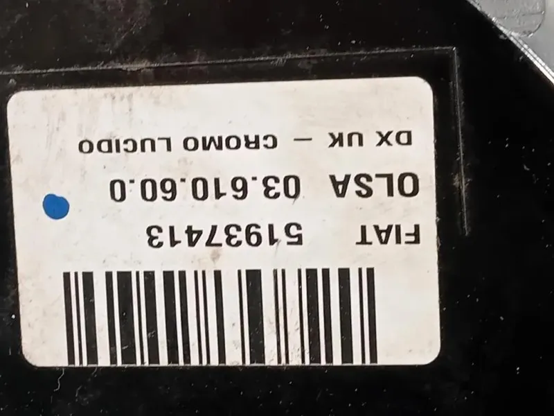 Fanale POST DX 51937413 Fiat 500X 2015