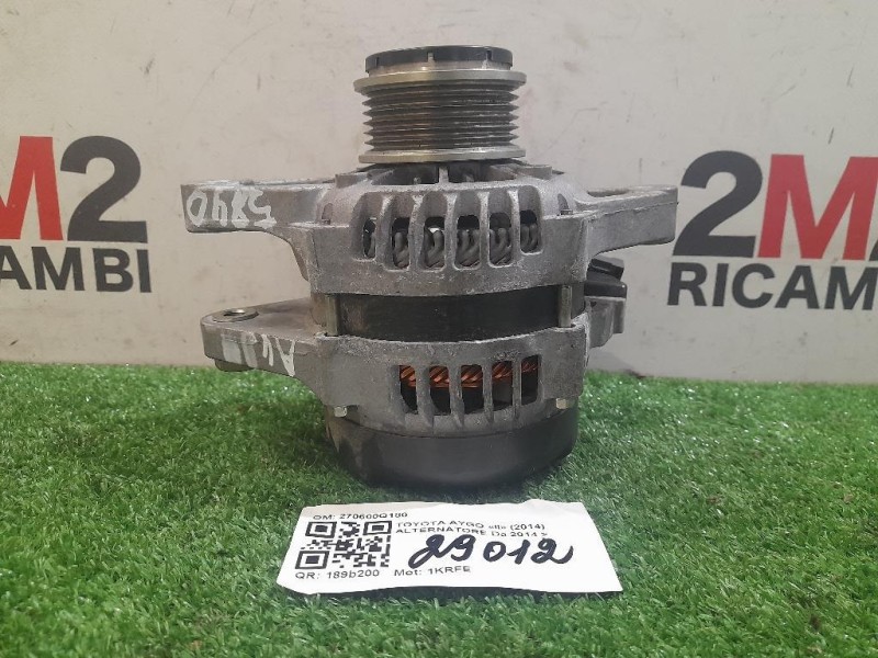 Alternatore 270600Q180 C1-AYGO-108 Toyota AYGO II 2014