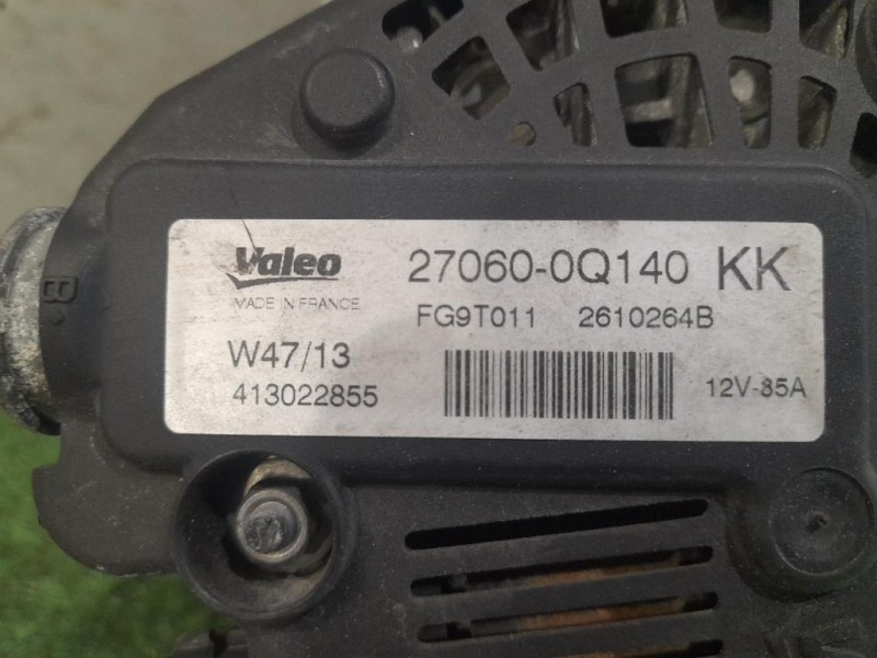 Alternatore 27060-0Q140KK Toyota Yaris IV 2012