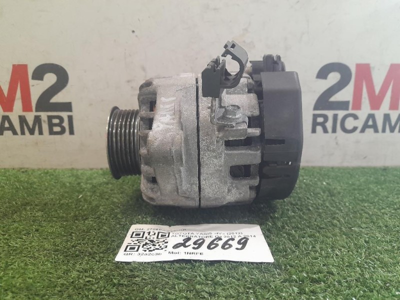 Alternatore 27060-0Q140KK Toyota Yaris IV 2012