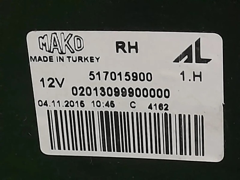 Fanale POST DX 517015900 Fiat Grande Punto 2006