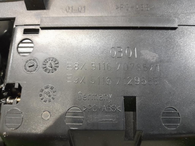 Posacenere 51167129555 Bmw Serie 3 E90 Berlina 2005