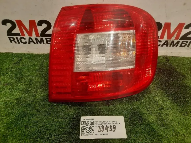 Fanale POST DX 27550202 Fiat Multipla II 2004