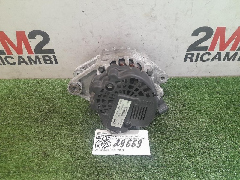 Alternatore 27060-0Q140KK Toyota Yaris IV 2012