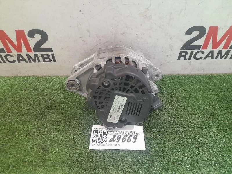 Alternatore 27060-0Q140KK Toyota Yaris IV 2012