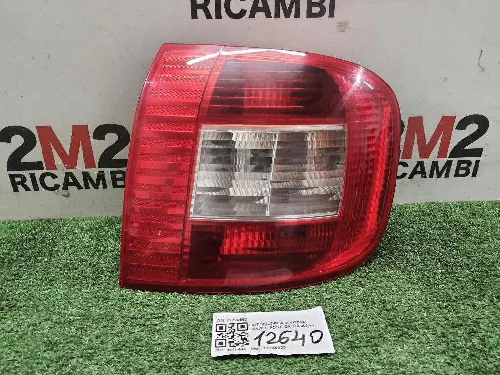 Fanale POST DX 51720552 Fiat Multipla II 2004