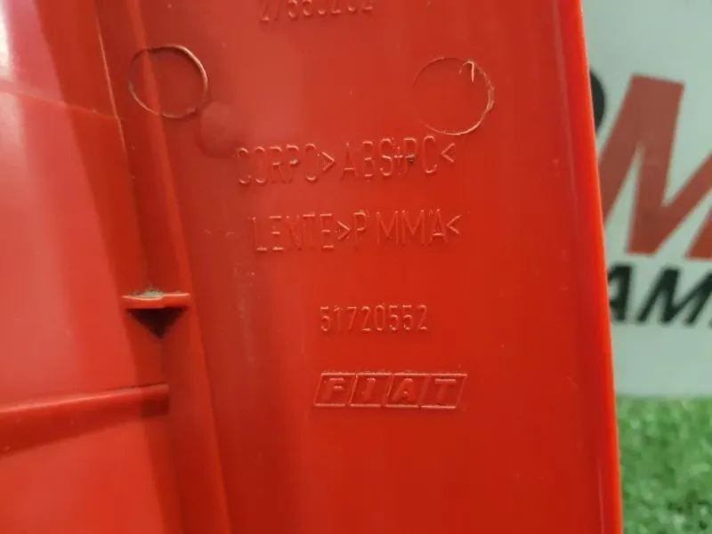 Fanale POST DX 51720552 Fiat Multipla II 2004