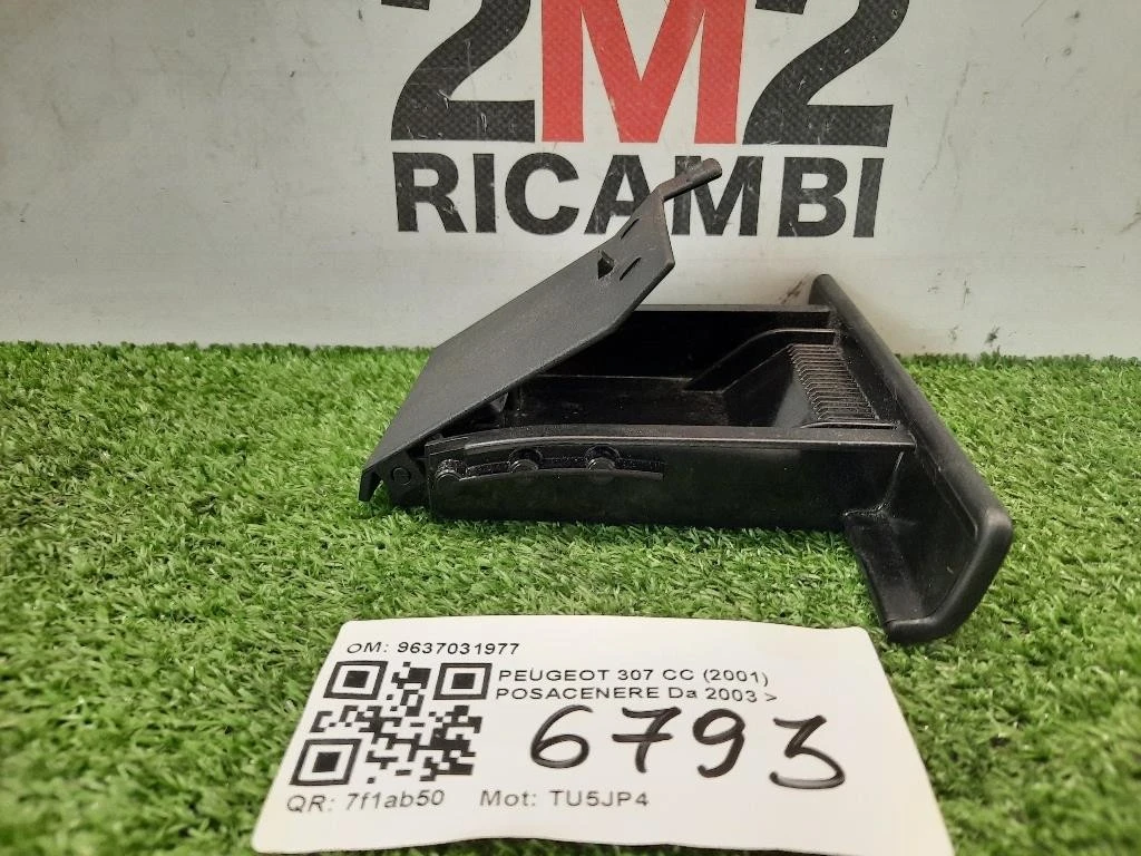 Posacenere 9637031977 Peugeot 307 CC 2001