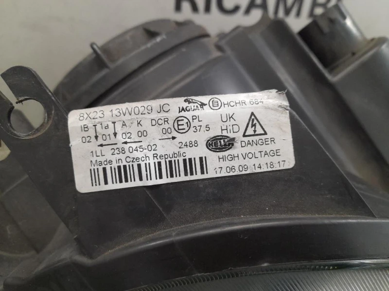 Proiettore ANT DX 8X2313W029JC Jaguar XF I 2008