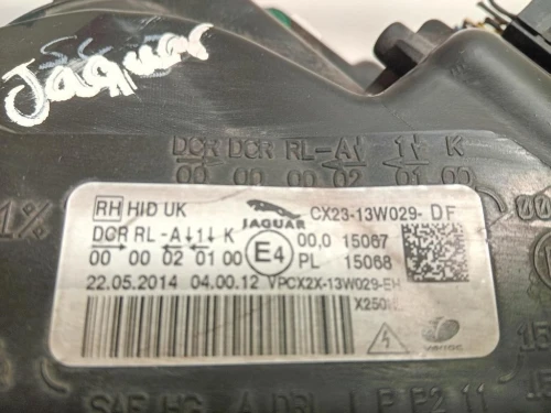 Proiettore ANT DX CX23-13W029-DF Jaguar XF I 2011
