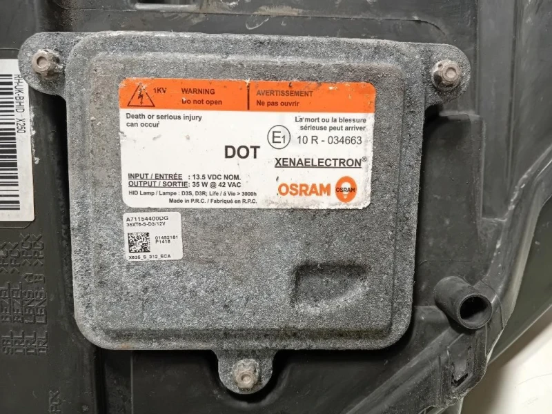 Proiettore ANT DX CX23-13W029-DF Jaguar XF I 2011